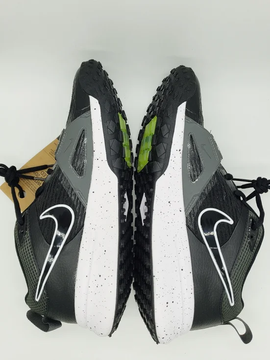 Nike Air Zoom Diamond Elite Turf Baseball Shoes Black - Picture 6 of 10